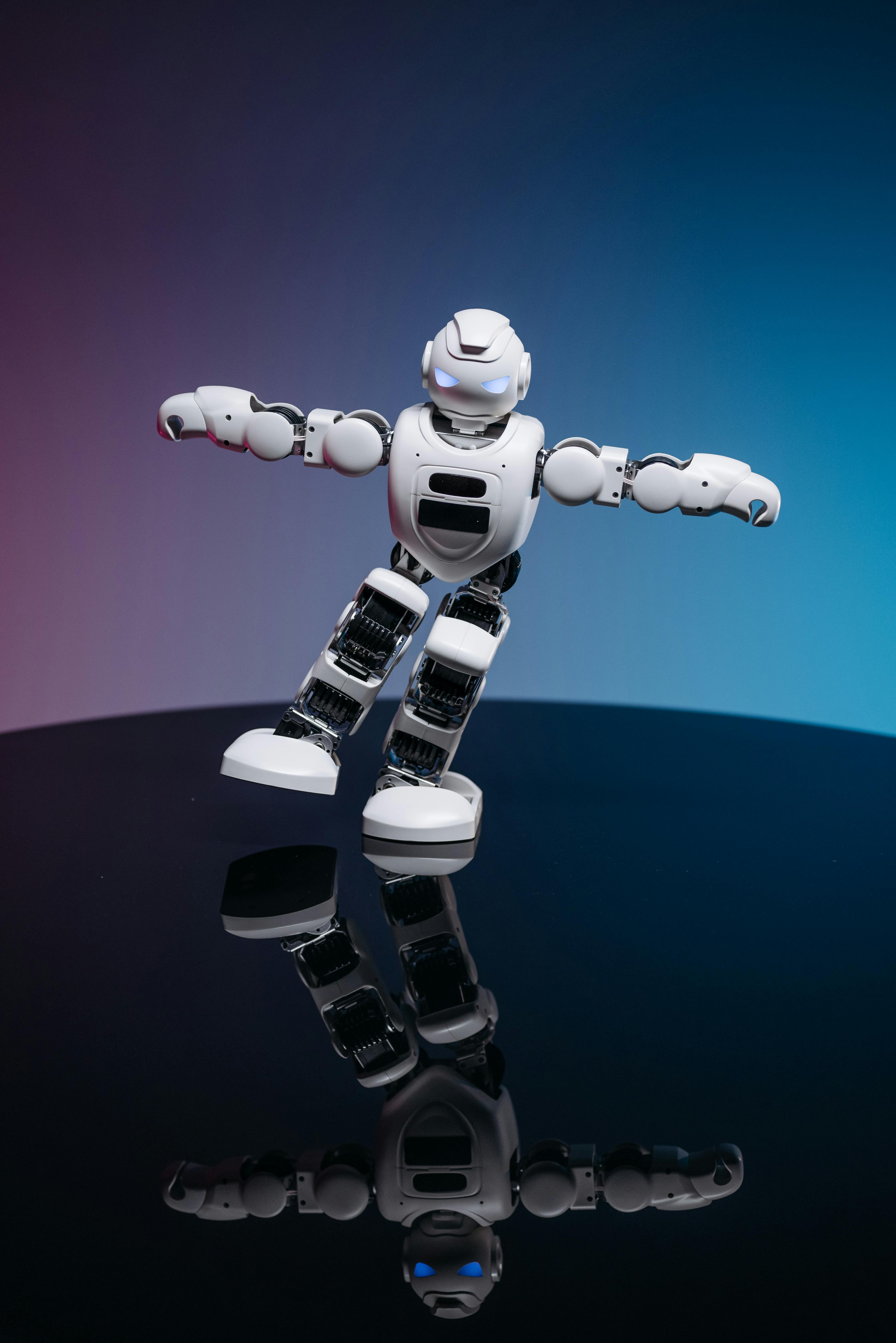 A dancing robot